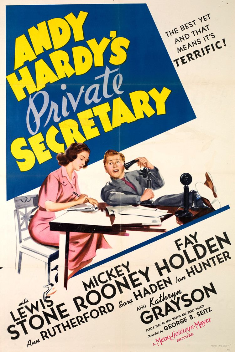 Andy Hardy's Private Secretary wwwgstaticcomtvthumbmovieposters4619p4619p