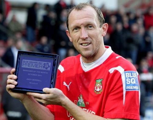 Andy Morrell The Leader Andy Morrell leaves Wrexham FC