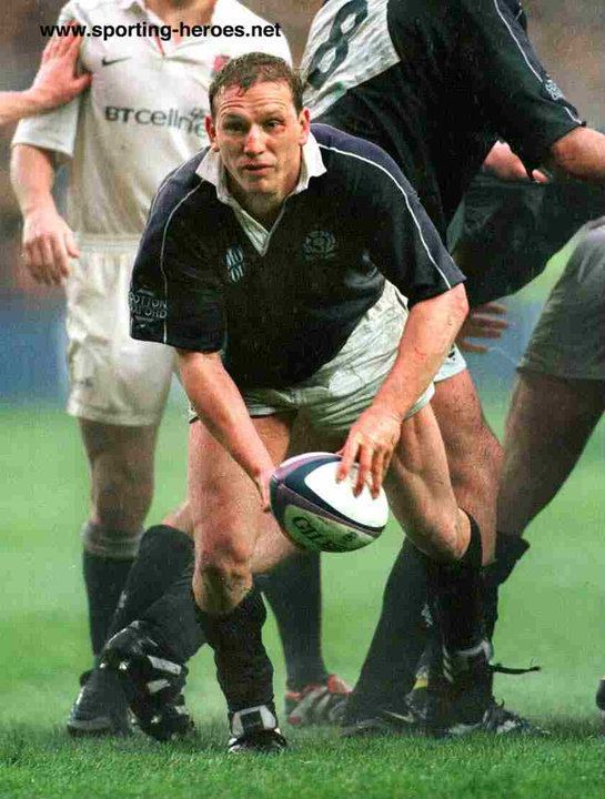 Andy Nicol Andy NICOL International rugby union caps for Scotland Scotland