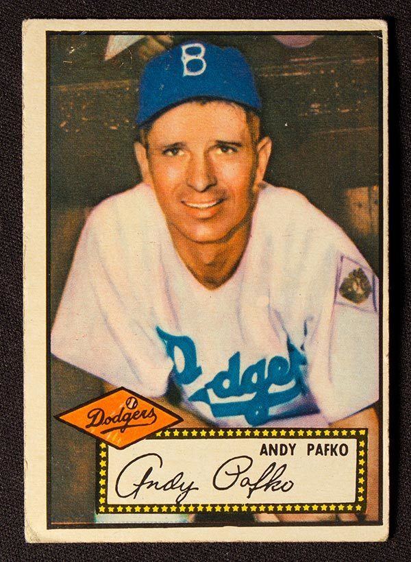 Andy Pafko BMW Sportscards Andy Pafko 1 1952 Topps Baseball