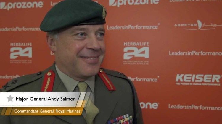 Andy Salmon Major General Andy Salmon at Leaders in Performance 2012