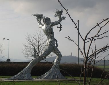 Andy Scott (sculptor) Air Spirit ClacksWeb