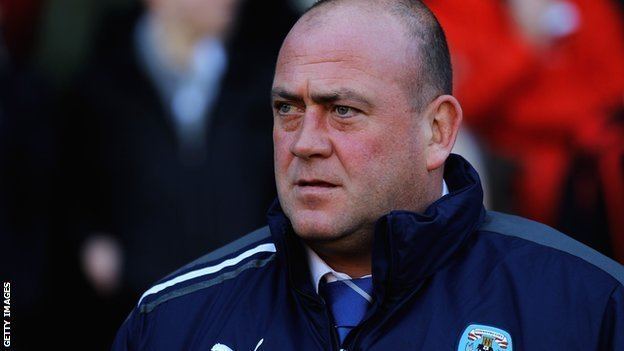 Andy Thorn (footballer) BBC Sport Andy Thorn sacked as manager by Coventry City