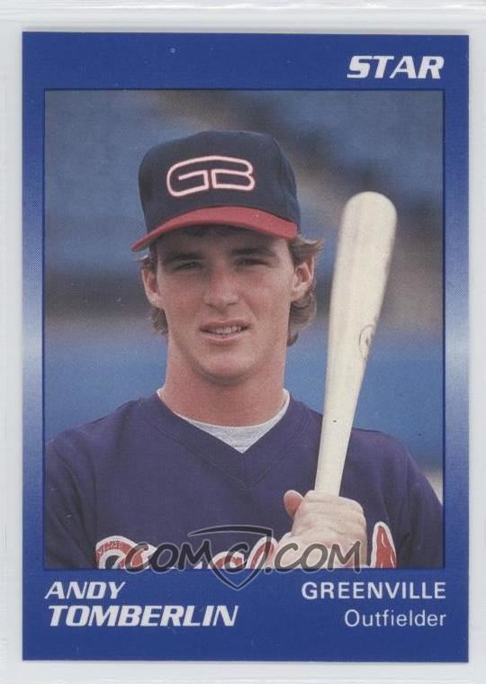 Andy Tomberlin 1990 Star Greenville Braves 19 Andy Tomberlin COMC
