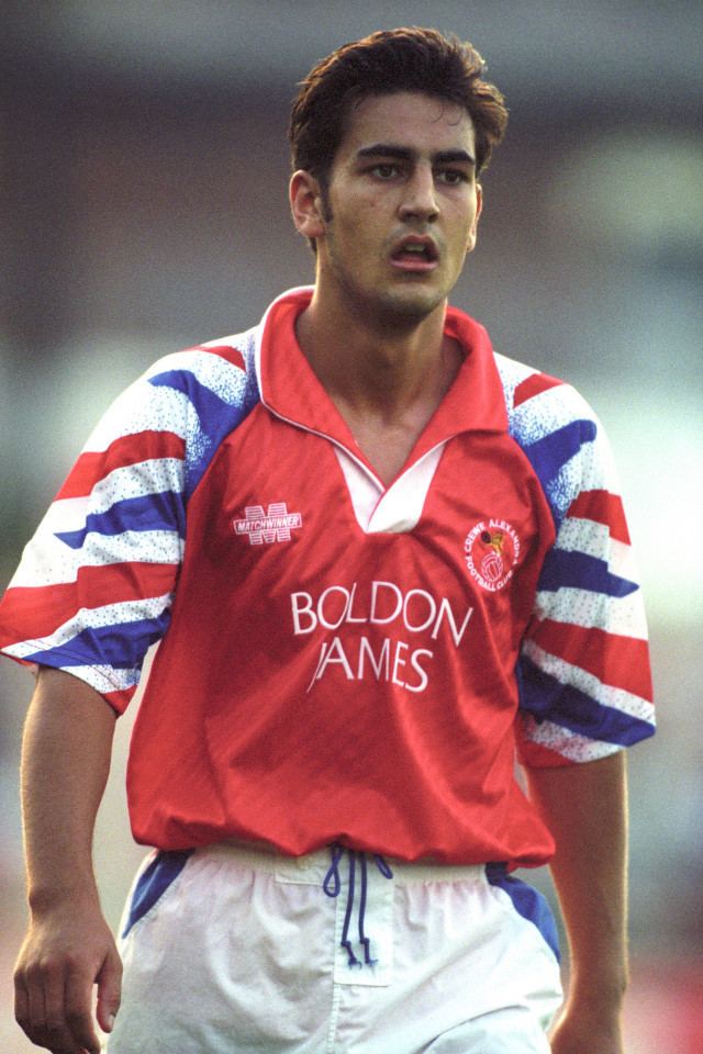 Andy Woodward Who is Andy Woodward Former Crewe player at heart of football child