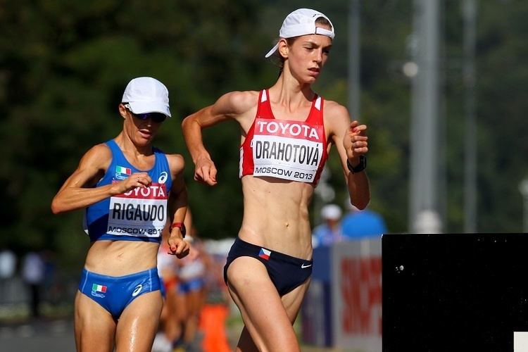 Anežka Drahotová Aneka Drahotov vylepila rekord na dvactce Atletika