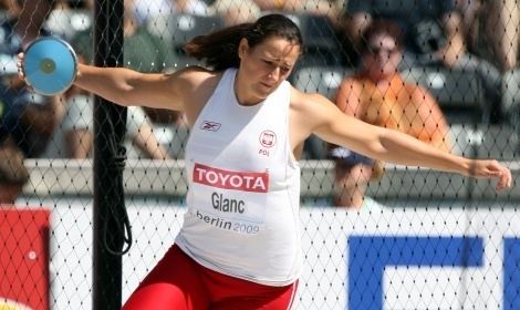 Żaneta Glanc Polish discus thrower aneta Glanc