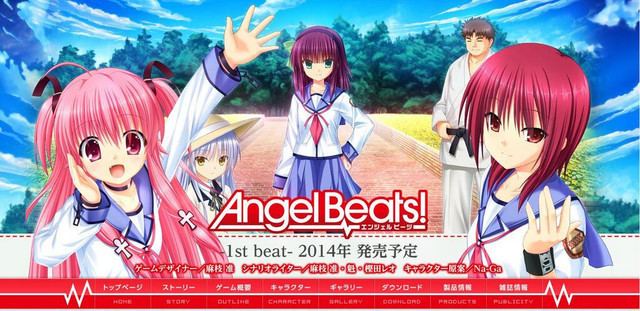 Angel Beats! (visual novel) Crunchyroll quotAngel Beatsquot Visual Novel Apparently Delayed
