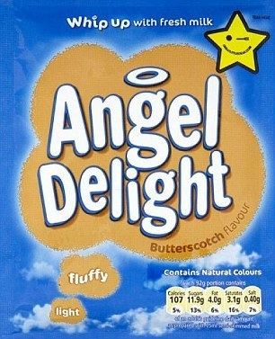 Angel Delight Why does Simon Cowell only eat Angel Delight and fish fingers and