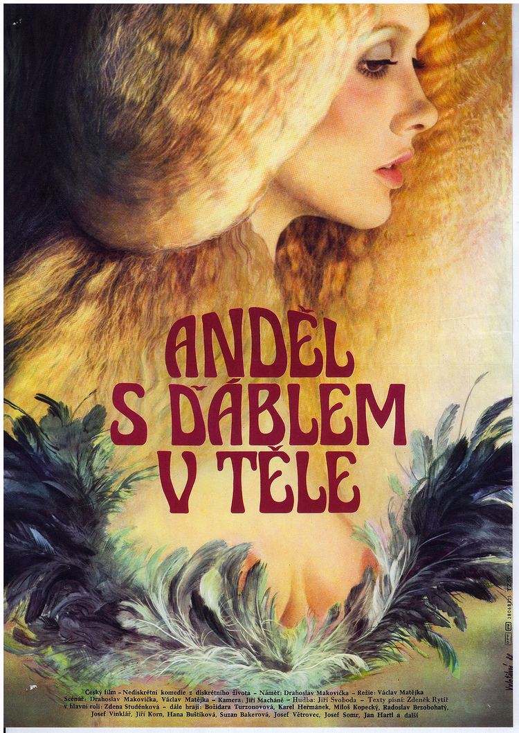 Angel in a Devil's Body ANDL S BLEM V TELE Czech Poster Gallery