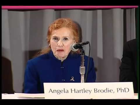 Angela Hartley Brodie Dr Angela Brodie remarks development of aromatase inhibitors YouTube