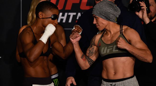 Angela Hill (fighter) Angela Hill Made Her UFC WeighIn In Full Street Fighter Cosplay