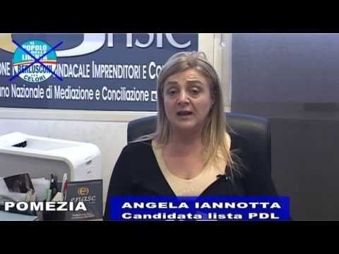 Angela Iannotta ANGELA IANNOTTA CANDIDATA NELLA LISTA PDL POMEZIA 2627 MAGGIO 2013