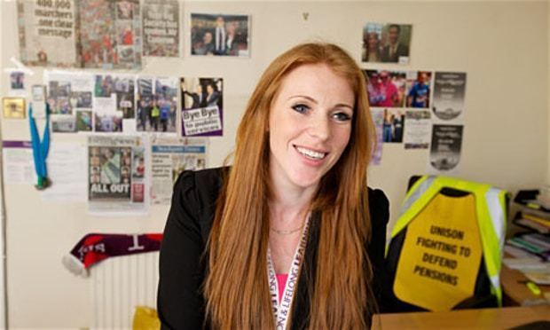 Angela Rayner A working life the union official Money The Guardian