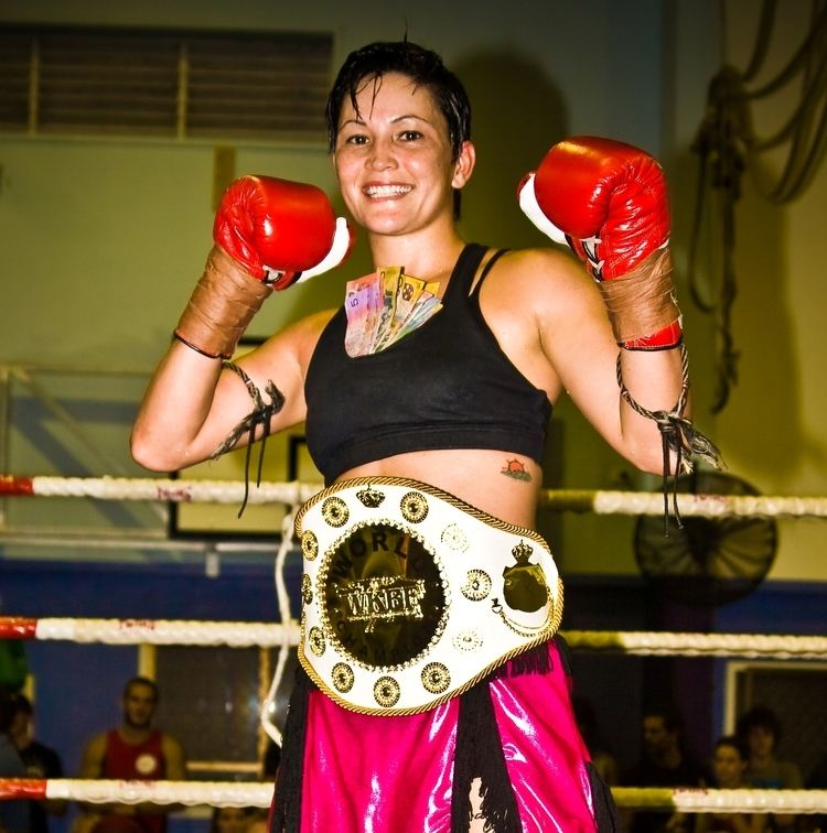Angela Rivera-Parr Angela Rivera Parr World champion Fighter Promoter
