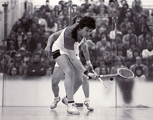 Angela Smith (squash player) Squash Mad Olympics Squash legend Angela Smith carries the torch