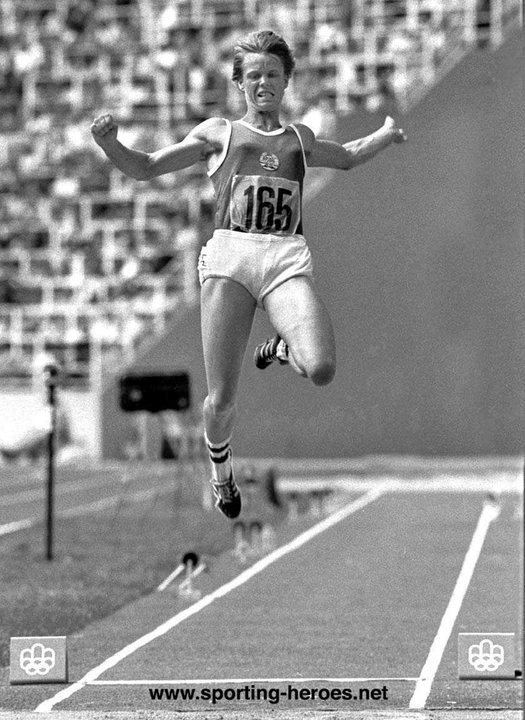 Angela Voigt Angela VOIGT Olympic Games Long Jump champion in 1976 East Germany