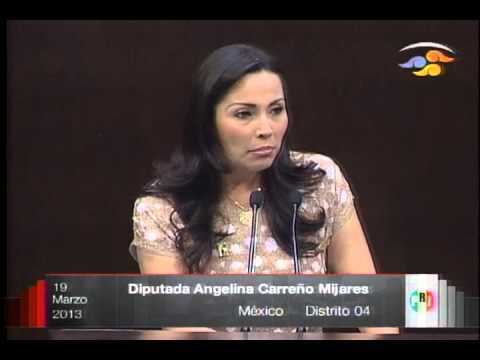 Angelina Carreño Mijares Dip Angelina Carreo Mijares PRI Exhorto a la SRE sobre presos