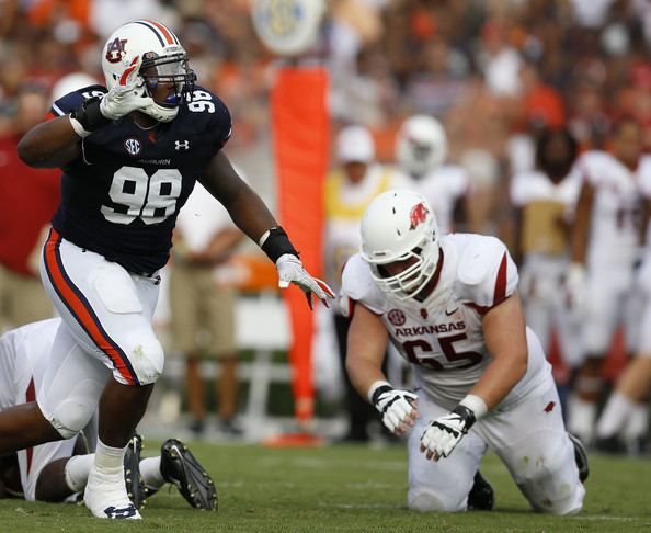 Angelo Blackson Angelo Blackson Pictures Arkansas v Auburn Zimbio