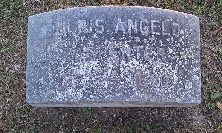 Angelo Carpenter Julius Angelo Carpenter 1827 1880 Find A Grave Memorial