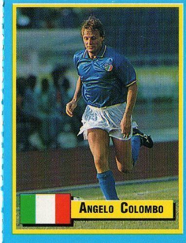 Angelo Colombo ITALY Angelo Colombo TOP Micro Card Italian League 1989