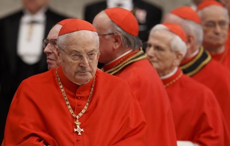 Angelo Sodano In preconclave sermon Cardinal Sodano calls for unity St Louis
