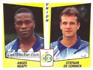 Anges Ngapy Sticker 471 Anges Ngapy Stefaan De Coninck Panini Football