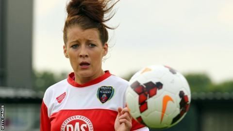 Angharad James (footballer) Angharad James resigns for Bristol Academy for 2015 BBC Sport