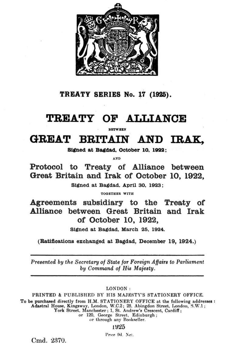 Anglo-Iraqi Treaty