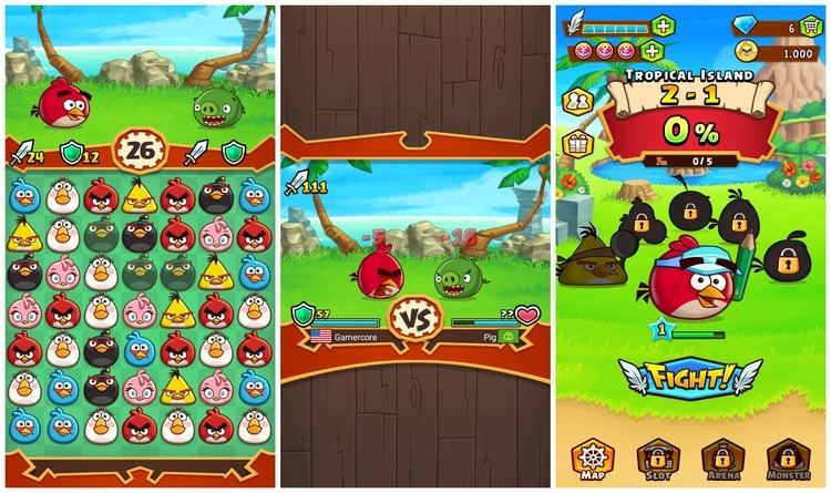 Angry Birds Fight! Angry Birds Fight offers a new spin on an old franchise now