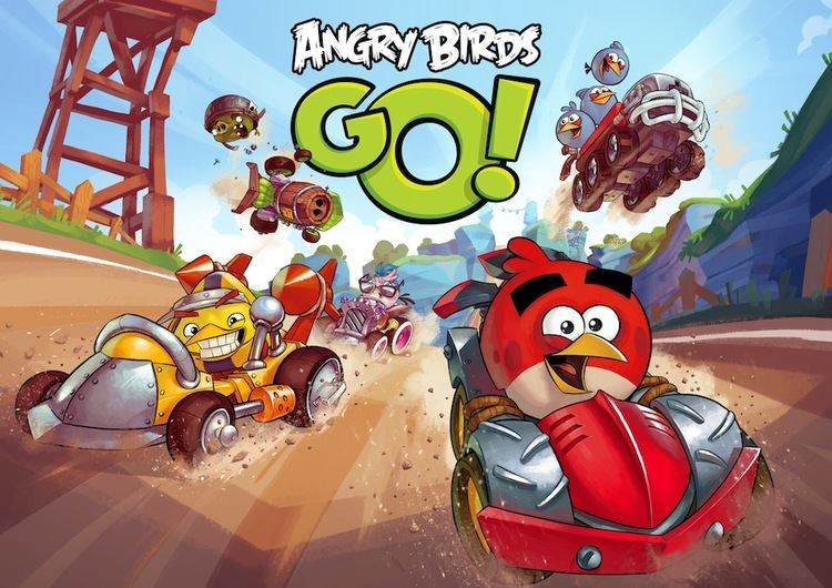 Angry Birds Go! Angry Birds Go Gets Local Multiplayer Slide to Play