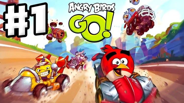 Angry Birds Go! Angry Birds Go Gameplay Walkthrough Part 1 Red and Stella at the
