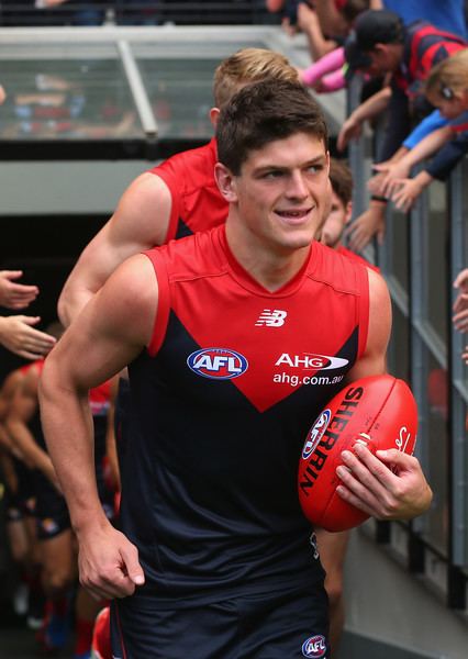 Angus Brayshaw Angus Brayshaw Pictures AFL Rd 1 Melbourne v Gold