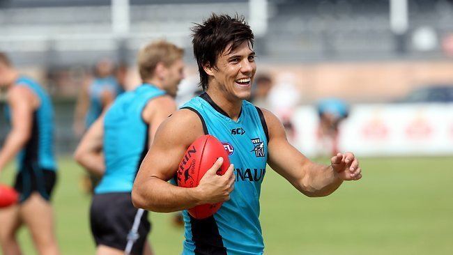 Angus Monfries Port Adelaide fears drug suspension for ExBomber Angus