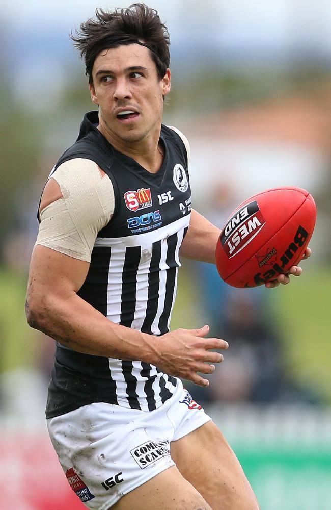 Angus Monfries Port Adelaides Angus Monfries makes successful football return