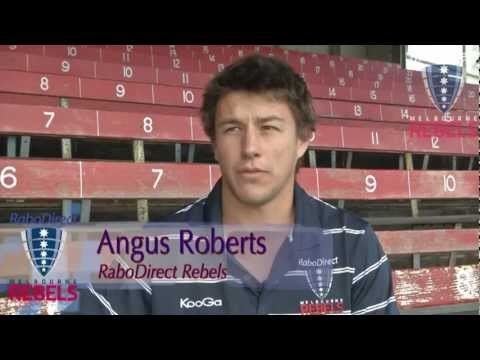 Angus Roberts Introducing new RaboDirect Rebels recruit Angus Roberts YouTube