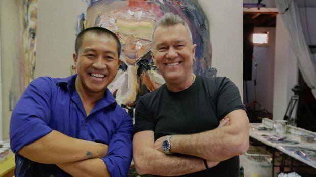 Anh's Brush with Fame Anh Do turns celebrity portrait painter for revealing new series