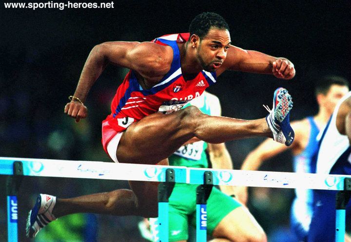Anier García Anier Garcia 2000 Olympic 110m Hurdles champion Cuba