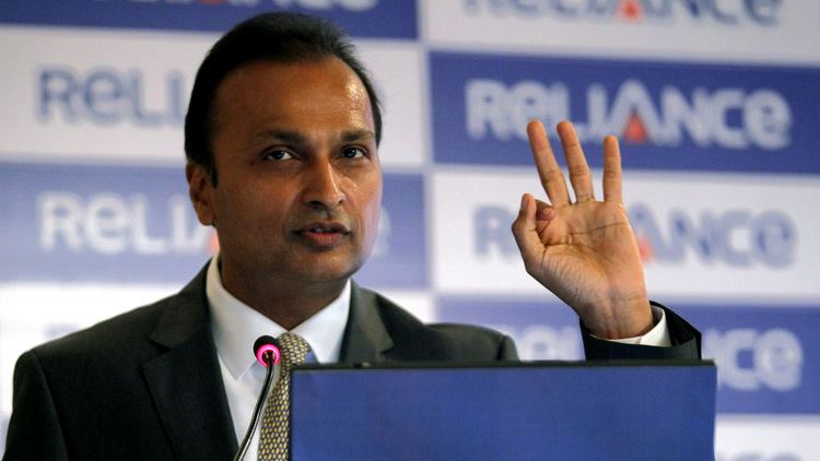 Anil Ambani Ambani chairman of the Reliance Anil Dhirubhai Ambani Group speaks