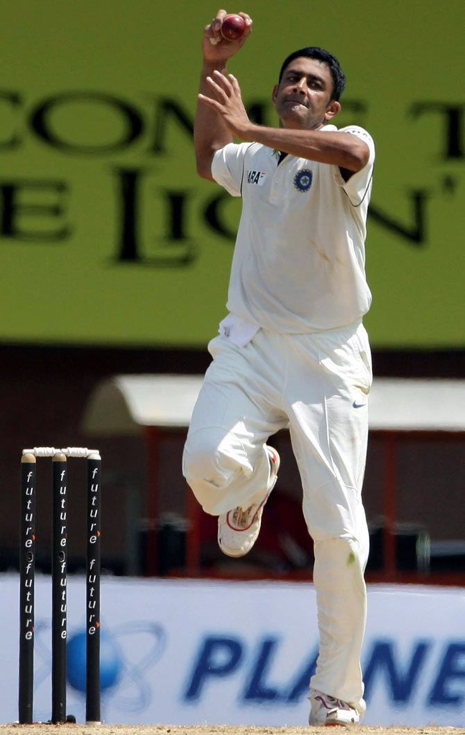 Anil Kumble Discipline determination commitment Rediffcom Cricket