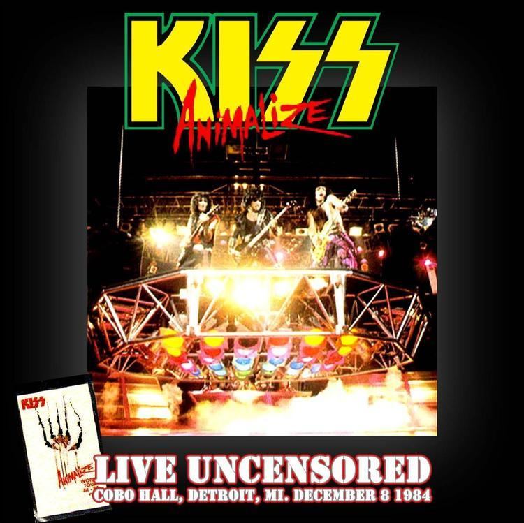Animalize Live Uncensored Combe do Iommi Kiss Animalize Live Uncensored 1984