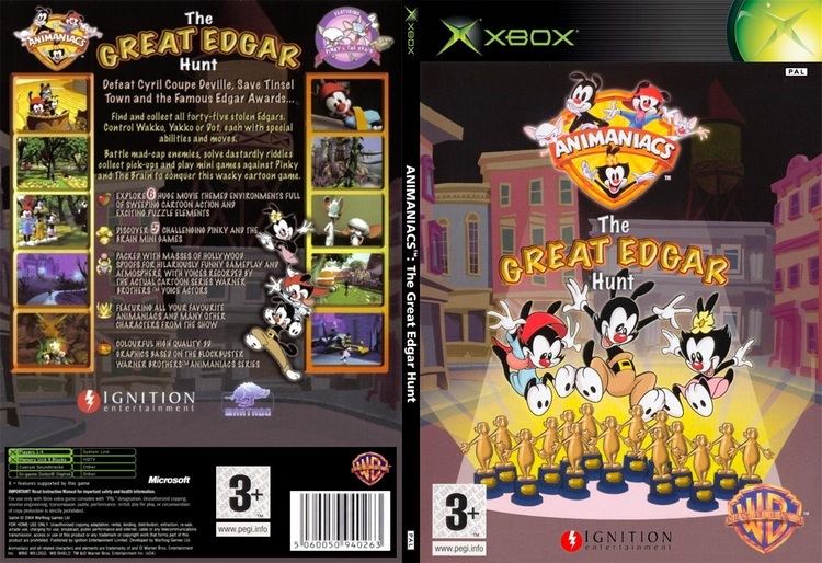 Animaniacs: The Great Edgar Hunt Animaniacs Great Edgar Hunt Slim Cover Download Microsoft Xbox