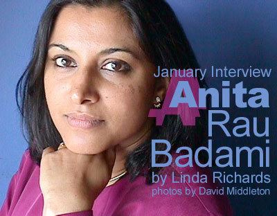 Anita Rau Badami wwwjanuarymagazinecomprofilesprimagesBadamijpg