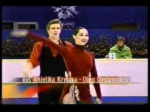 Anjelika Krylova Krylova Ovsiannikov RUS 1998 Nagano Ice Dancing Compulsory