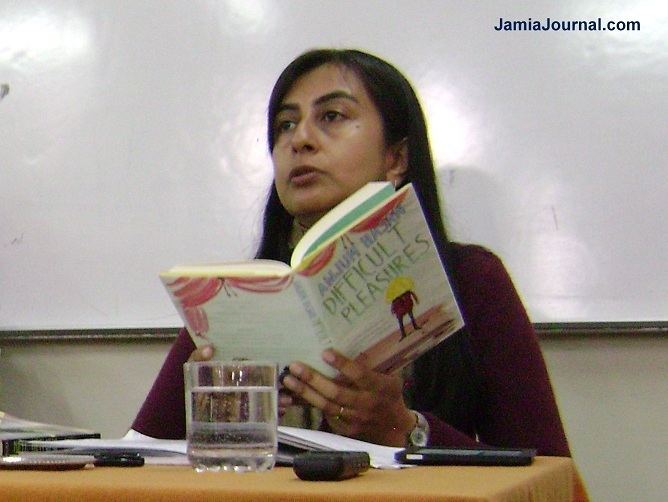 Anjum Hasan Writer Anjum Hasan Talks About Her Literary Work at Jamia