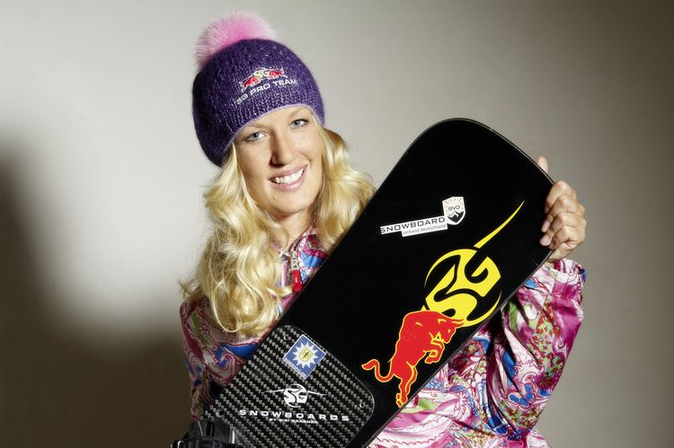 Anke Karstens German snowboarder Anke Karstens silver medal winner