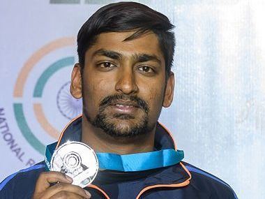 Ankur Mittal ISSF World Cup Ankur Mittal wins silver medal in double trap event