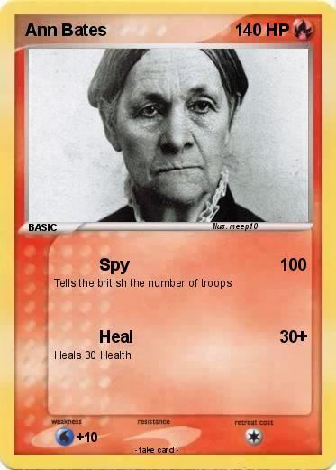 Ann Bates Pokmon Ann Bates 1 1 Spy My Pokemon Card