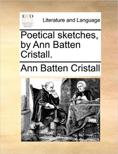 Ann Batten Amazoncom Poetical sketches by Ann Batten Cristall