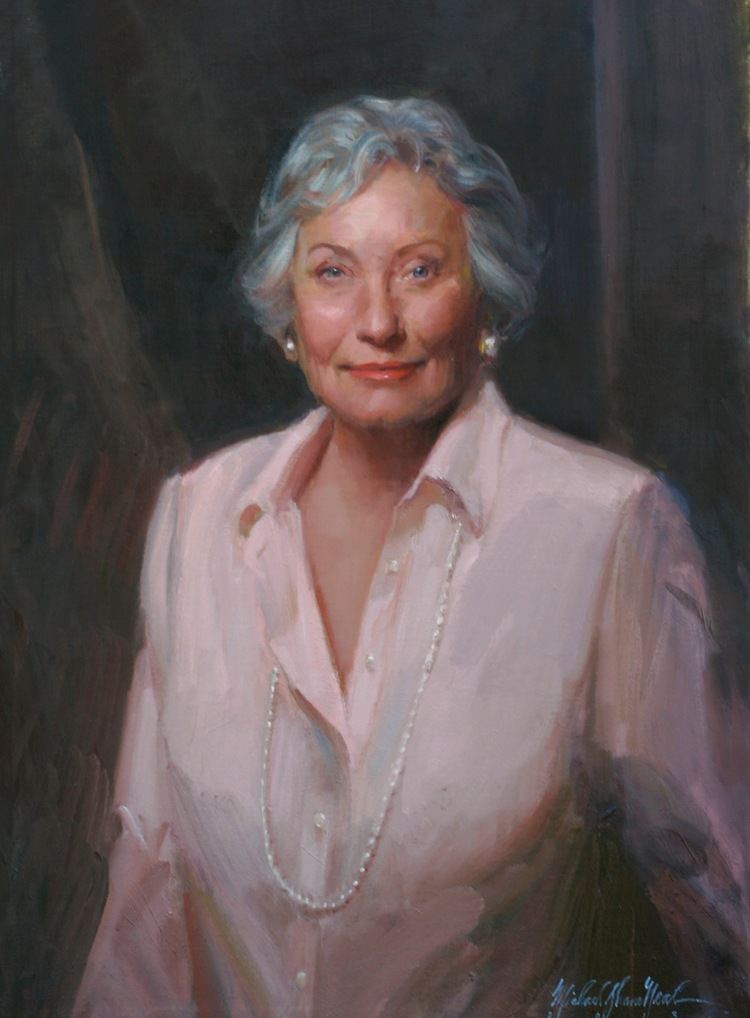 Ann Bedsole Portrait Painting of Mrs Ann Bedsole by Michael Shane Neal The